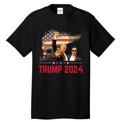 President Trump Trending Political Trump 2024 Election Tall T-Shirt