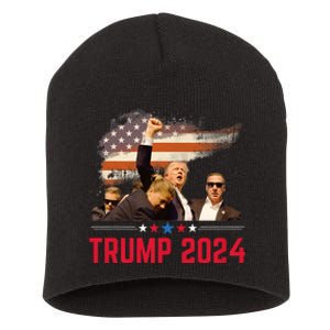 President Trump Trending Political Trump 2024 Election Short Acrylic Beanie