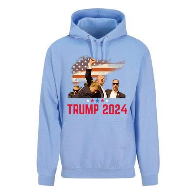 President Trump Trending Political Trump 2024 Election Unisex Surf Hoodie