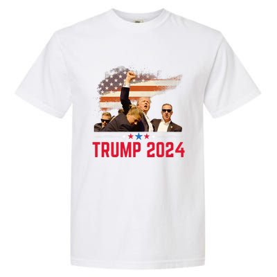 President Trump Trending Political Trump 2024 Election Garment-Dyed Heavyweight T-Shirt