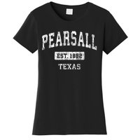 Pearsall Texas Tx Vintage Sports Established Women's T-Shirt