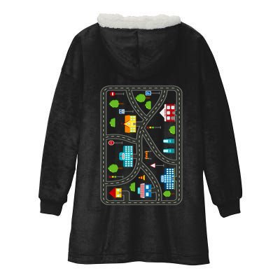 Parent Trap Toy Race Racing Car Track Cute Funny Hooded Wearable Blanket