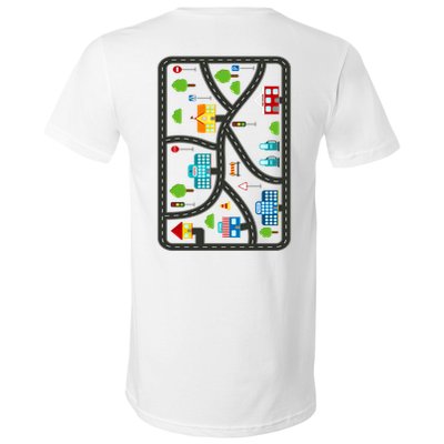 Parent Trap Toy Race Racing Car Track Cute Funny V-Neck T-Shirt