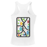 Parent Trap Toy Race Racing Car Track Cute Funny Ladies PosiCharge Competitor Racerback Tank