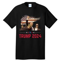 President Trump Trending Political Trump 2024 Election Tall T-Shirt