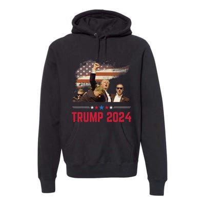 President Trump Trending Political Trump 2024 Election Premium Hoodie