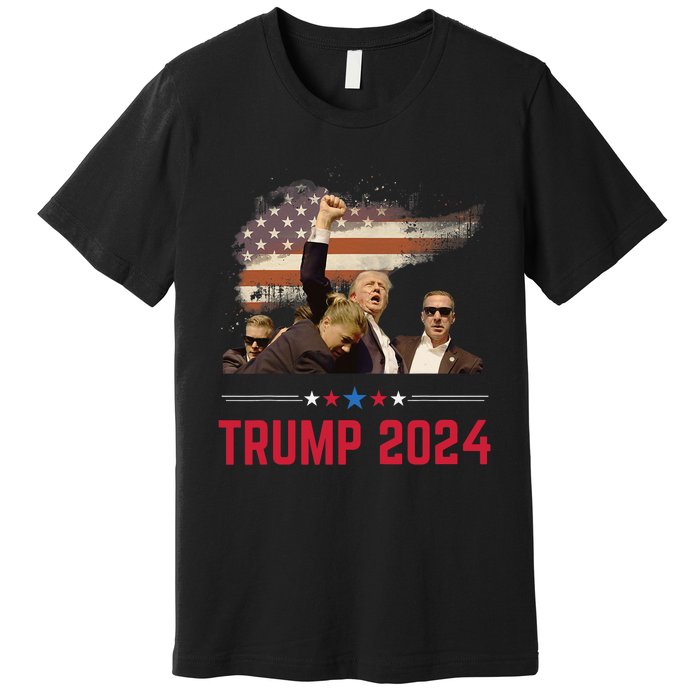 President Trump Trending Political Trump 2024 Election Premium T-Shirt