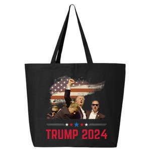 President Trump Trending Political Trump 2024 Election 25L Jumbo Tote