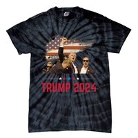 President Trump Trending Political Trump 2024 Election Tie-Dye T-Shirt