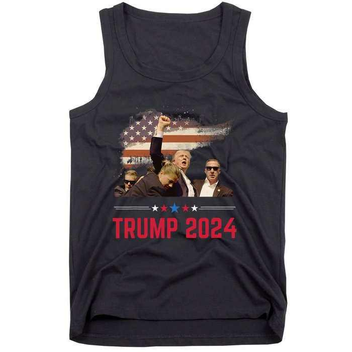 President Trump Trending Political Trump 2024 Election Tank Top