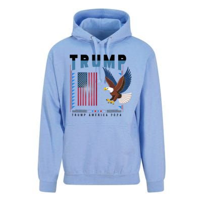 President Trump Trending Political 2024 Unisex Surf Hoodie