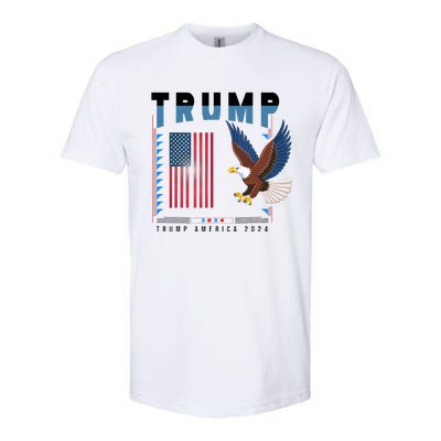 President Trump Trending Political 2024 Softstyle CVC T-Shirt