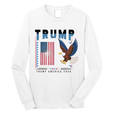 President Trump Trending Political 2024 Long Sleeve Shirt