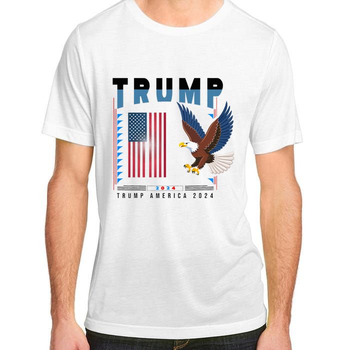 President Trump Trending Political 2024 Adult ChromaSoft Performance T-Shirt