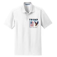 President Trump Trending Political 2024 Dry Zone Grid Polo