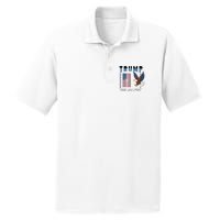 President Trump Trending Political 2024 PosiCharge RacerMesh Polo