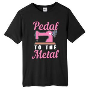 Pedal To The Metal Sewing Machine Tall Fusion ChromaSoft Performance T-Shirt