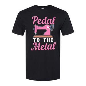 Pedal To The Metal Sewing Machine Softstyle CVC T-Shirt