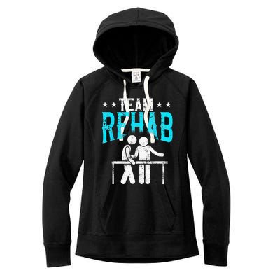 Physical Therapist Therapy Assistant Team Rehab Vintage Women's Fleece Hoodie