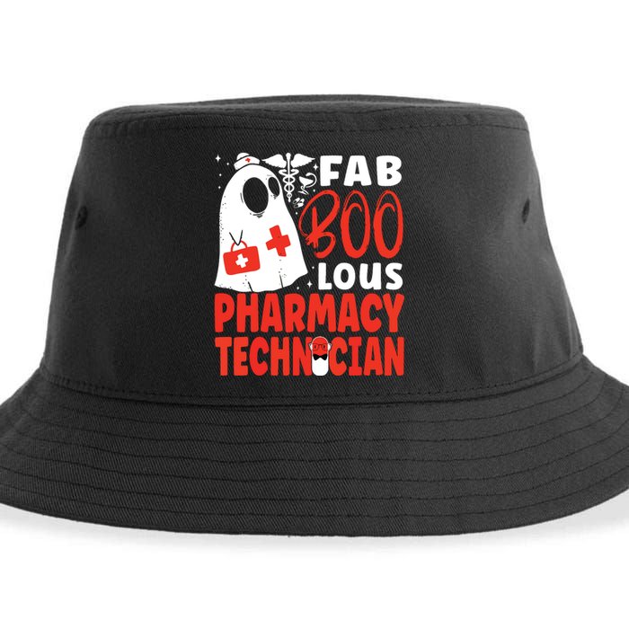 Pharmacy Tech Technician Pharmacist Student Halloween Fab Sustainable Bucket Hat