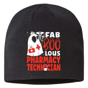 Pharmacy Tech Technician Pharmacist Student Halloween Fab Sustainable Beanie