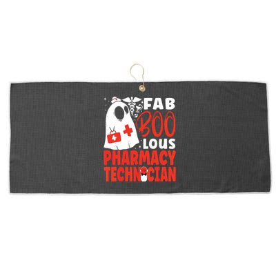 Pharmacy Tech Technician Pharmacist Student Halloween Fab Large Microfiber Waffle Golf Towel