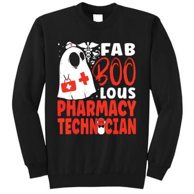 Pharmacy Tech Technician Pharmacist Student Halloween Fab Tall Sweatshirt