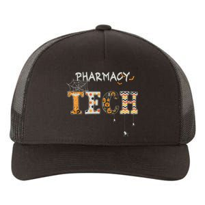 Pharmacy Technician Tech Funny Pharmacist Halloween Spooky Yupoong Adult 5-Panel Trucker Hat