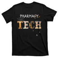 Pharmacy Technician Tech Funny Pharmacist Halloween Spooky T-Shirt