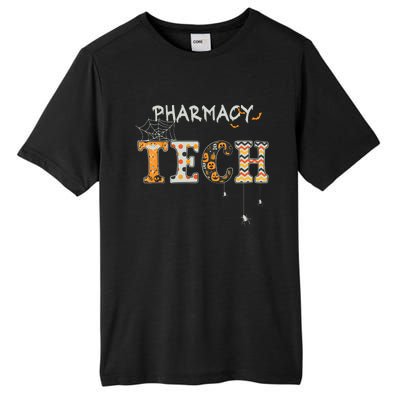 Pharmacy Technician Tech Funny Pharmacist Halloween Spooky Tall Fusion ChromaSoft Performance T-Shirt