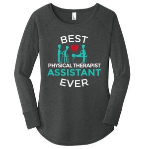 Physical Therapist Therapy Assistant PTA Graduation Women's Perfect Tri Tunic Long Sleeve Shirt