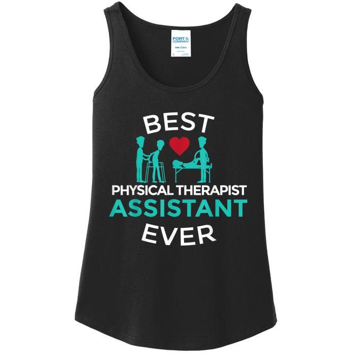 Physical Therapist Therapy Assistant PTA Graduation Ladies Essential Tank