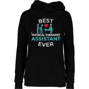 Physical Therapist Therapy Assistant PTA Graduation Womens Funnel Neck Pullover Hood