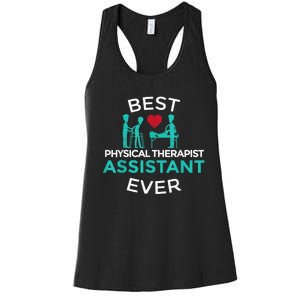 Physical Therapist Therapy Assistant PTA Graduation Women's Racerback Tank