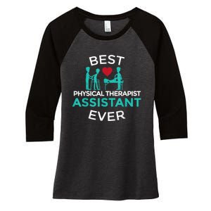 Physical Therapist Therapy Assistant PTA Graduation Women's Tri-Blend 3/4-Sleeve Raglan Shirt