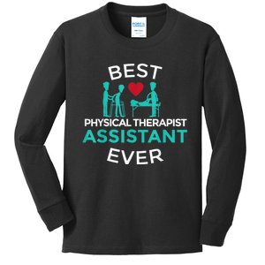 Physical Therapist Therapy Assistant PTA Graduation Kids Long Sleeve Shirt