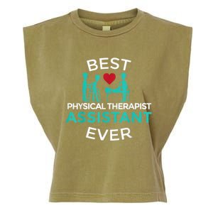 Physical Therapist Therapy Assistant PTA Graduation Garment-Dyed Women's Muscle Tee