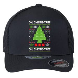 Periodic Table Tree Oh Chemistree Fun Chemistry Teacher Xmas Flexfit Unipanel Trucker Cap