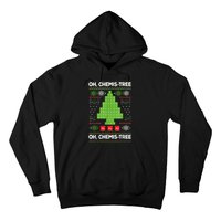 Periodic Table Tree Oh Chemistree Fun Chemistry Teacher Xmas Hoodie