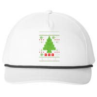 Periodic Table Tree Oh Chemistree Fun Chemistry Teacher Xmas Snapback Five-Panel Rope Hat