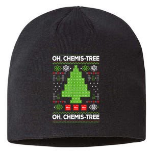 Periodic Table Tree Oh Chemistree Fun Chemistry Teacher Xmas Sustainable Beanie