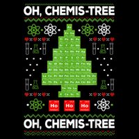Periodic Table Tree Oh Chemistree Fun Chemistry Teacher Xmas Womens Tank Top