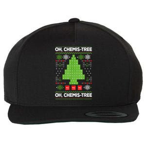 Periodic Table Tree Oh Chemistree Fun Chemistry Teacher Xmas Wool Snapback Cap