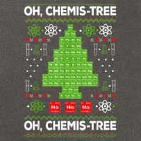 Periodic Table Tree Oh Chemistree Fun Chemistry Teacher Xmas Cotton Canvas Backpack
