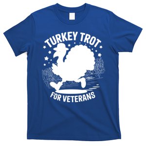 Patriotic Turkey Trot Veteran Thanksgiving Gift T-Shirt