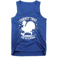 Patriotic Turkey Trot Veteran Thanksgiving Gift Tank Top