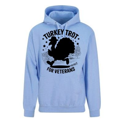 Patriotic Turkey Trot Veteran Thanksgiving Gift Unisex Surf Hoodie