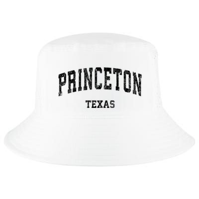 Princeton Texas Tx Vintage Established Varsity Sports Cool Comfort Performance Bucket Hat