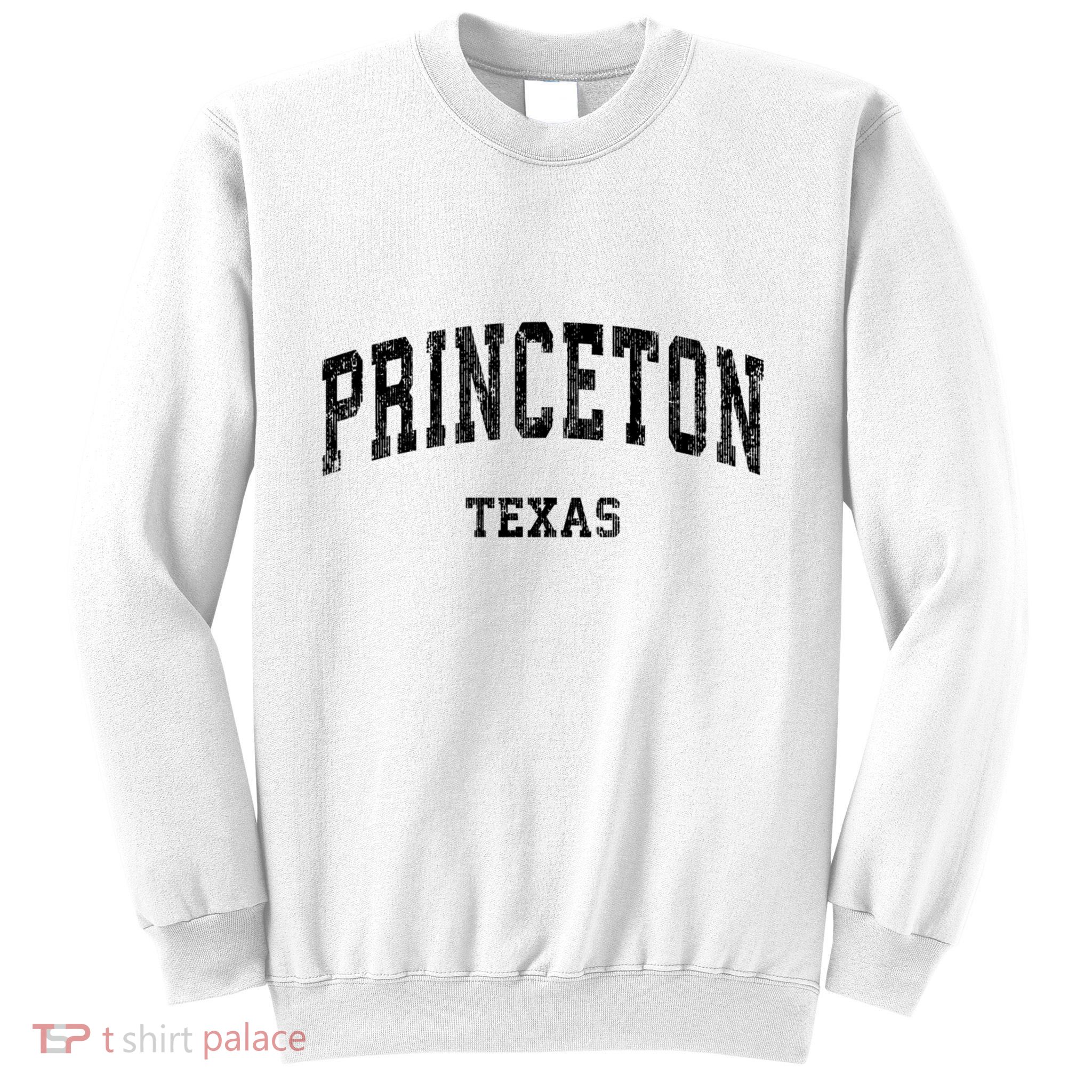Princeton Texas Tx Vintage Established Varsity Sports Sweatshirt