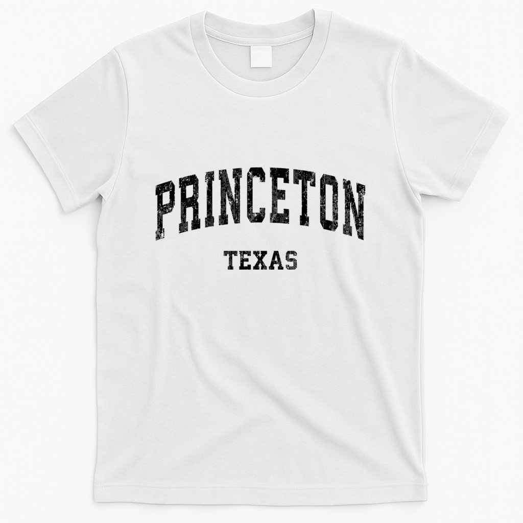 Princeton Texas Tx Vintage Established Varsity Sports T-Shirt